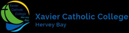 School emblem of Xavier Catholic College