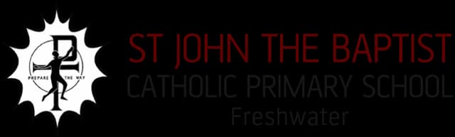 School emblem of St John the Baptist Catholic Primary School