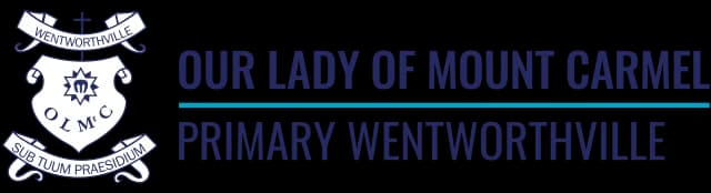 School emblem of Our Lady of Mount Carmel Primary School