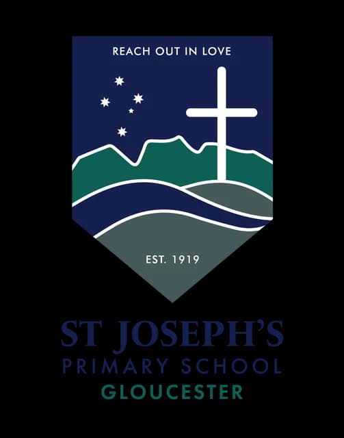 School emblem of St Joseph's Primary School