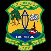 School emblem of St Joseph's Primary School