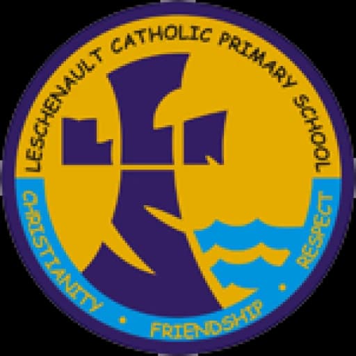 School emblem of Leschenault Catholic Primary School