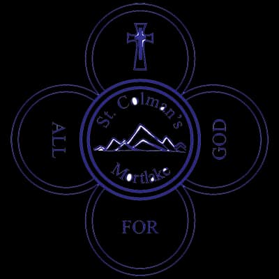 School emblem of St Colman's School