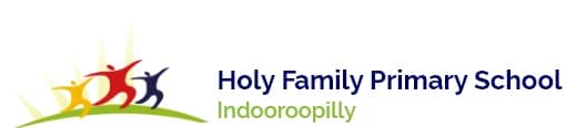 School emblem of Holy Family Primary School