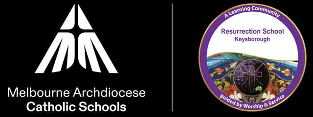 School emblem of Resurrection School