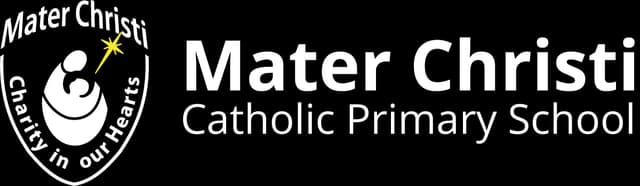 School emblem of Mater Christi Catholic Primary School