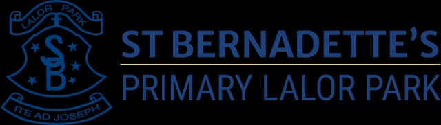 School emblem of St Bernadette's Primary School