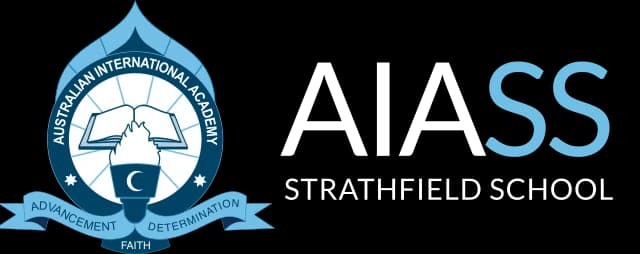 School emblem of Australian International Academy, Sydney, Strathfield Campus