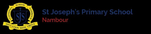 School emblem of St Joseph's Primary School