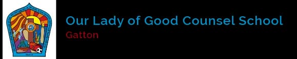 School emblem of Our Lady of Good Counsel School