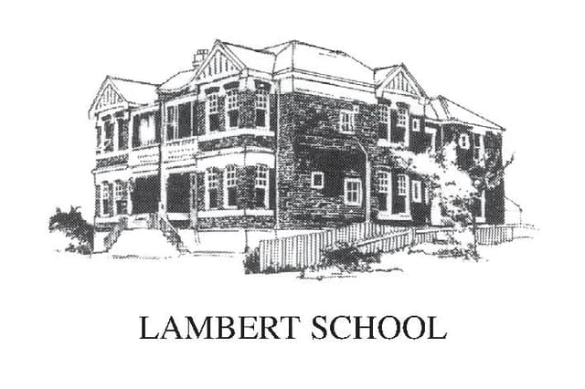 School emblem of Lambert School
