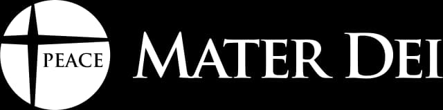 School emblem of Mater Dei School