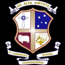 School emblem of St Lawrence's Catholic Primary School Coonabarabran