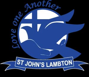 School emblem of St John's Primary School