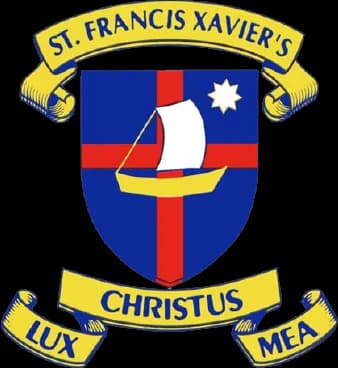 School emblem of St Francis Xavier's College