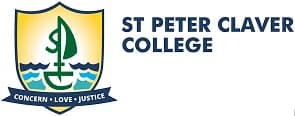School emblem of St Peter Claver College