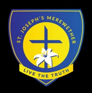 School emblem of St Joseph's Primary School