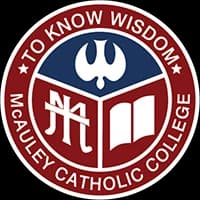 School emblem of McAuley Catholic College