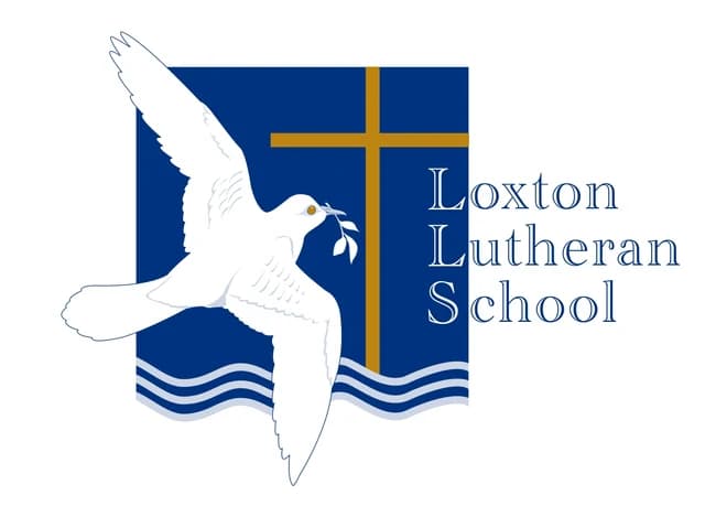 School emblem of Loxton Lutheran School