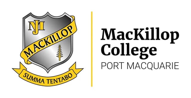 School emblem of MacKillop College Port Macquarie