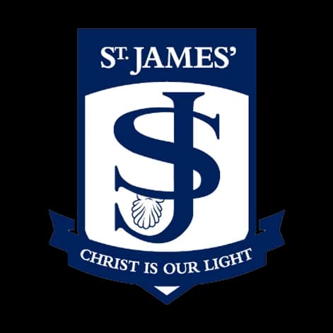 School emblem of St James' School