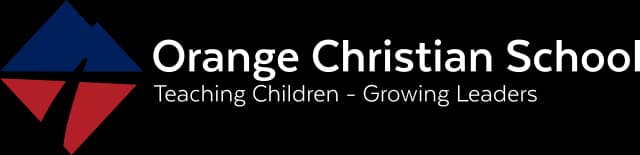 School emblem of Orange Christian School