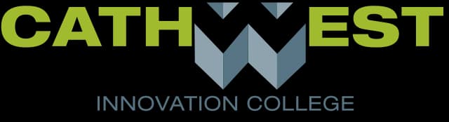 School emblem of CathWest Innovation College