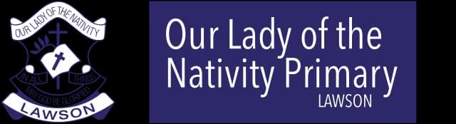 School emblem of Our Lady of The Nativity Primary School