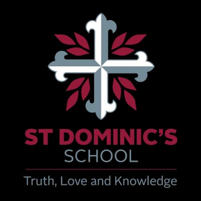 School emblem of St Dominic's School