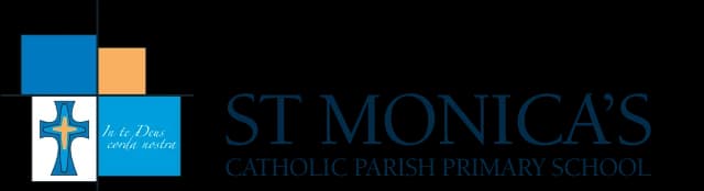 School emblem of St Monica's Primary School