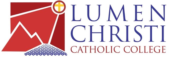 School emblem of Lumen Christi Catholic College