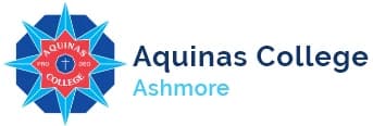 School emblem of Aquinas College