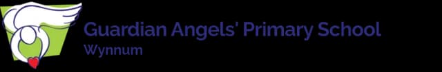 School emblem of Guardian Angels' Primary School