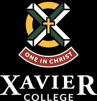 School emblem of Xavier College