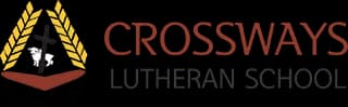School emblem of Crossways Lutheran School Ceduna