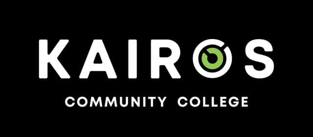 School emblem of Kairos Community College