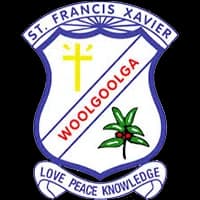 School emblem of St Francis Xavier Primary School