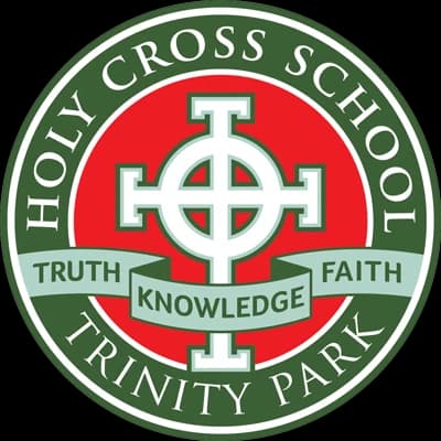 School emblem of Holy Cross School