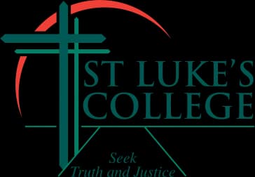 School emblem of St Luke's College