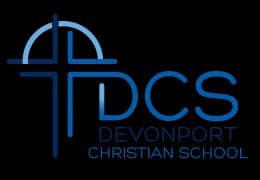 School emblem of Devonport Christian School