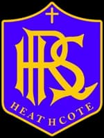 School emblem of Holy Rosary School