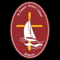 School emblem of St Francis Xavier's Primary School