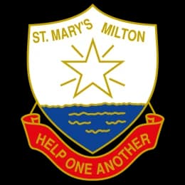 School emblem of St Mary's Star of the Sea Catholic Primary School
