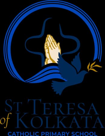 School emblem of St Teresa of Kolkata Catholic Primary School