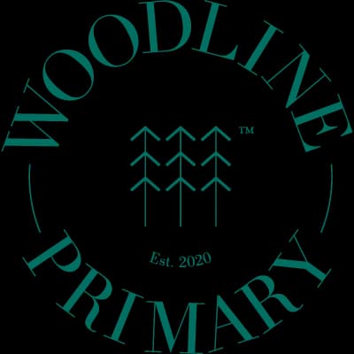School emblem of Woodline Primary