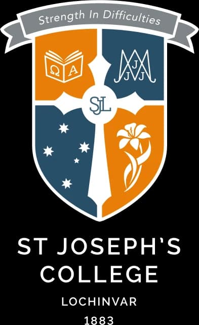 School emblem of St Joseph's College