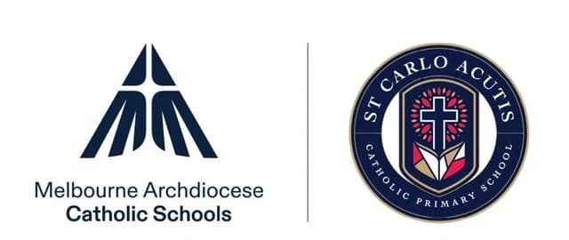 School emblem of Carlo Acutis Catholic Primary School