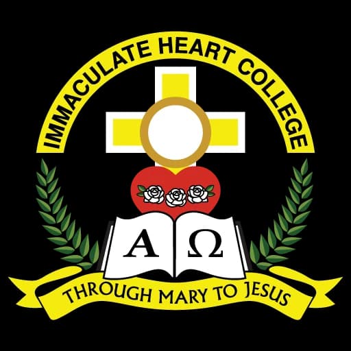 School emblem of Immaculate Heart College