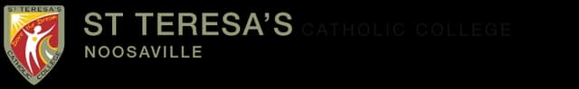 School emblem of St Teresa's Catholic College