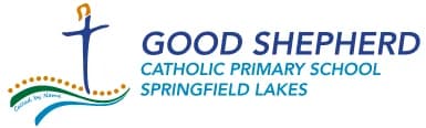School emblem of Good Shepherd Catholic Primary School